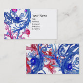 BLUE BERRIES SWIRLS VISITEKAARTJE (Voorkant / Achterkant)