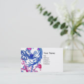 BLUE BERRIES SWIRLS VISITEKAARTJE (Staand voorkant)