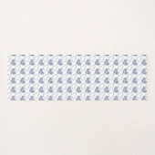 Blue Berry Delicious Yogamat (Achterkant (horizontaal))