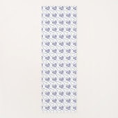 Blue Berry Delicious Yogamat (Voorkant)