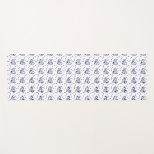 Blue Berry Delicious Yogamat (Voorkant (horizontaal))