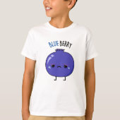 Blue Berry Funny Blueberry Pun T-shirt (Voorkant)