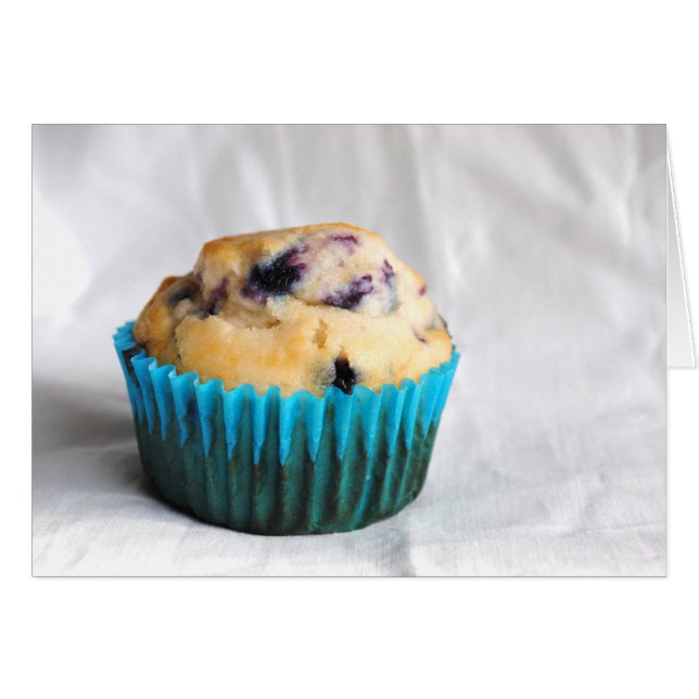Blue Berry Muffin Card (Voorkant Horizontaal)