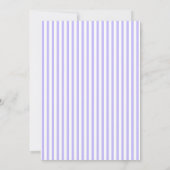 Blue Berry Sweet Herfst Baby shower Kaart (Achterkant)