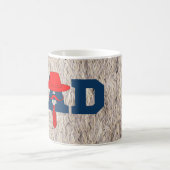 Blue best grandpa ever the times koffiemok (Center)