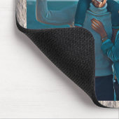 Blue best grandpa ever the times muismat (Hoek)