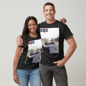 Blue best grandpa ever the times t-shirt (Unisex)