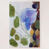 Blue Betta Fish Jigzaag Puzzle Legpuzzel (Verticaal)