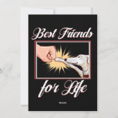 Blue Betta Fish on Navy |Lover Aquarium Feestdagenkaart (Achterkant)