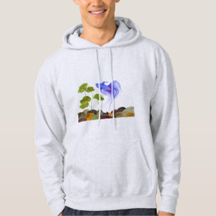 Blue Betta Fish Sweatshirt