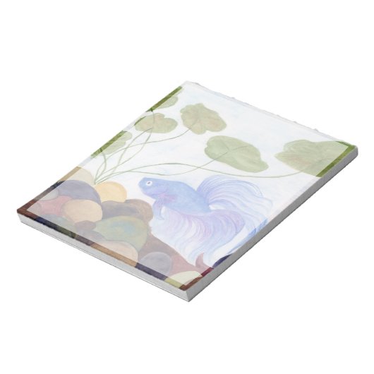 Blue Betta Notitieblok (Linkerzijde)