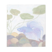 Blue Betta Notitieblok (Voorkant)