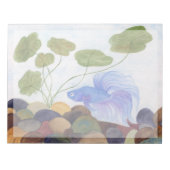 Blue Betta Notitieblok (Voorkant)