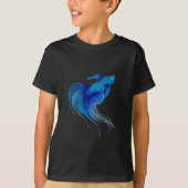 Blue Betta T-shirt (Voorkant)