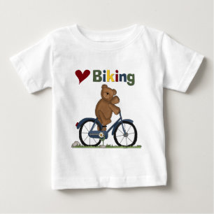 Blue Bicycle I Love Biking Tshirts and Gifts