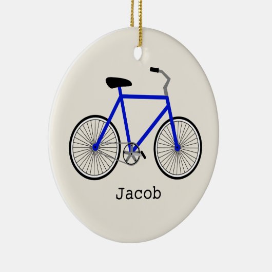 Blue Bicycle Specialized Ornament (Rechts)