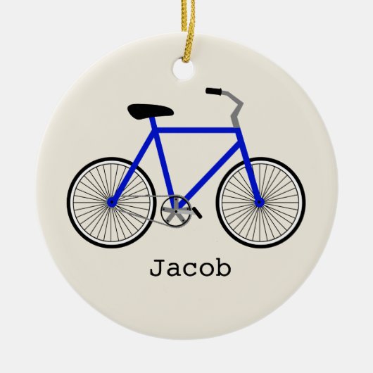 Blue Bicycle Specialized Ornament (Voorkant)