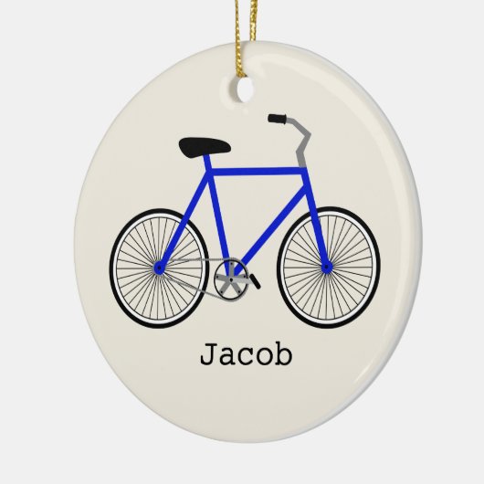 Blue Bicycle Specialized Ornament (Links)