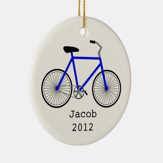 Blue Bicycle Specialized Ornament (Rechts)