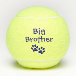 Blue Big Brother Pet Dog Cat Speelgoed Tennisballen