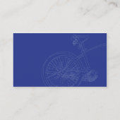 Blue Bike - Business Visitekaartje (Achterkant)