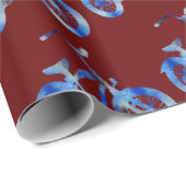 Blue Bike Cadeaupapier (Rol Hoek)