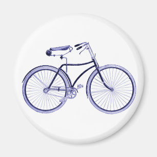 Blue Bike Magneet