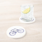 Blue Bike Onderzetter (Zijkant)