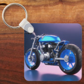 Blue bike sleutelhanger (Voorkant)