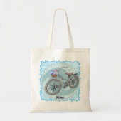 Blue Bike  Tote Bag (Voorkant)