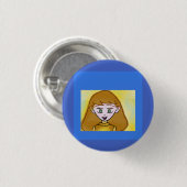 Blue Bingo Anime Button (Voorkant /achterkant)