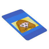 Blue Bingo Anime Flexibele Fotomagneet Magneet (Rechterzijde)