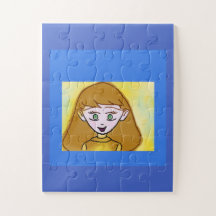 Blue Bingo Anime Puzzel