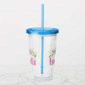 Blue Bird and Daisies Acryl Drinkbeker (Rechts)