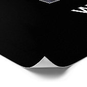 Blue Bird Avian Wildlife Foto Poster (Hoek)