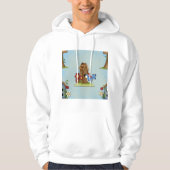 Blue Bird Birdhouse Hoodie (Voorkant)