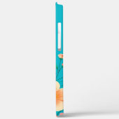 Blue Bird Bloemendagelijkse Beschermingsgreep Case-Mate iPhone Case (Achterkant / Links)