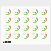 Blue Bird Bookplate Stickers (Vel)