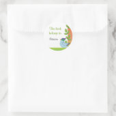 Blue Bird Bookplate Stickers (Tas)