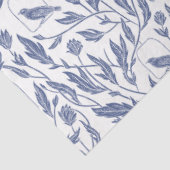 Blue Bird decoupage tissue papier (Detail)