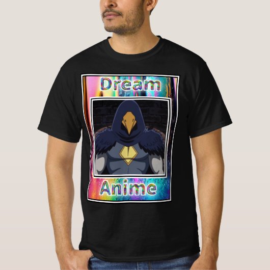 Blue Bird Dream Anime T-shirt (Voorkant)