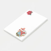 Blue Bird en kersen Post-it briefjes Post-it® Notes (Schuin)