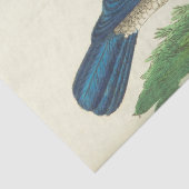  Blue Bird Ephemera Decoupage Tissue Paper Tissuepapier (Detail)