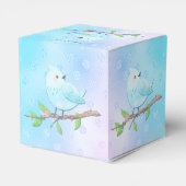 Blue Bird Favor Box Bedankdoosjes (Achterkant)