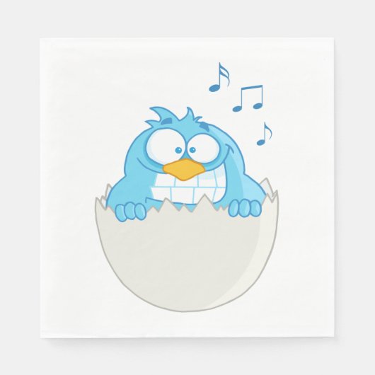 Blue Bird Hatching Servet (Voorkant)