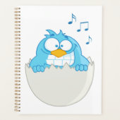 Blue Bird Hatching Spiral Planner (Voorkant)
