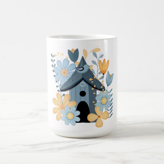 Blue Bird House Koffiemok (Center)