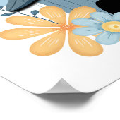 Blue Bird House Poster (Hoek)