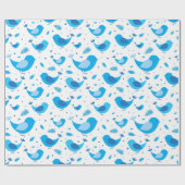 Blue Bird inpakpapier (Vlak)