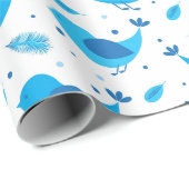 Blue Bird inpakpapier (Rol Hoek)